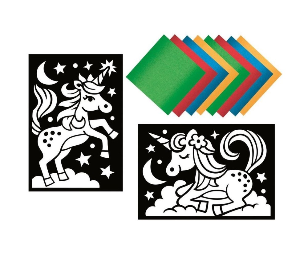 Peaceable Kingdom Unicorns Foil Art Sticker Pack