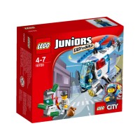 LEGO® Juniors 10720 Rendőrségi helikopteres rajtaütés