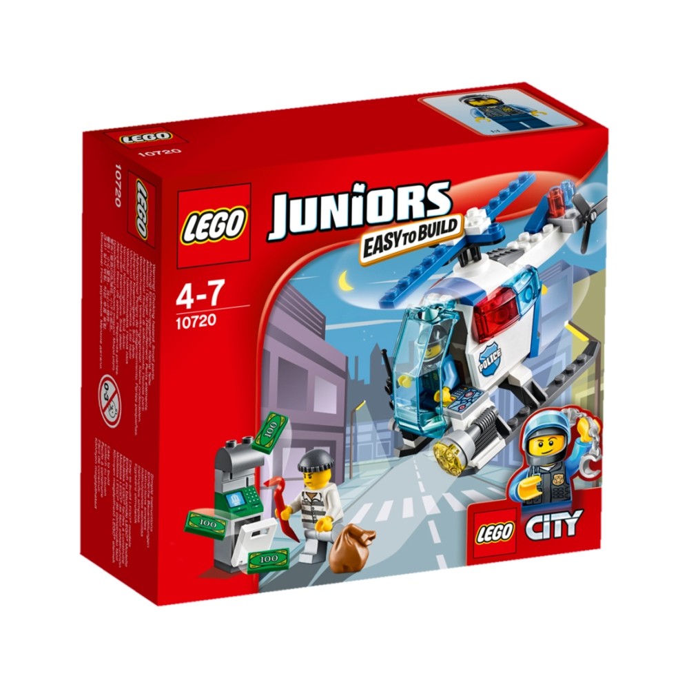 LEGO® Juniors 10720 Rendőrségi helikopteres rajtaütés