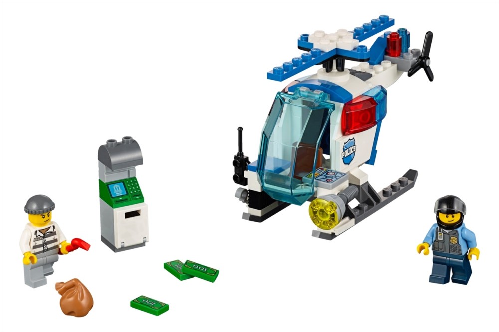 LEGO® Juniors 10720 Rendőrségi helikopteres rajtaütés