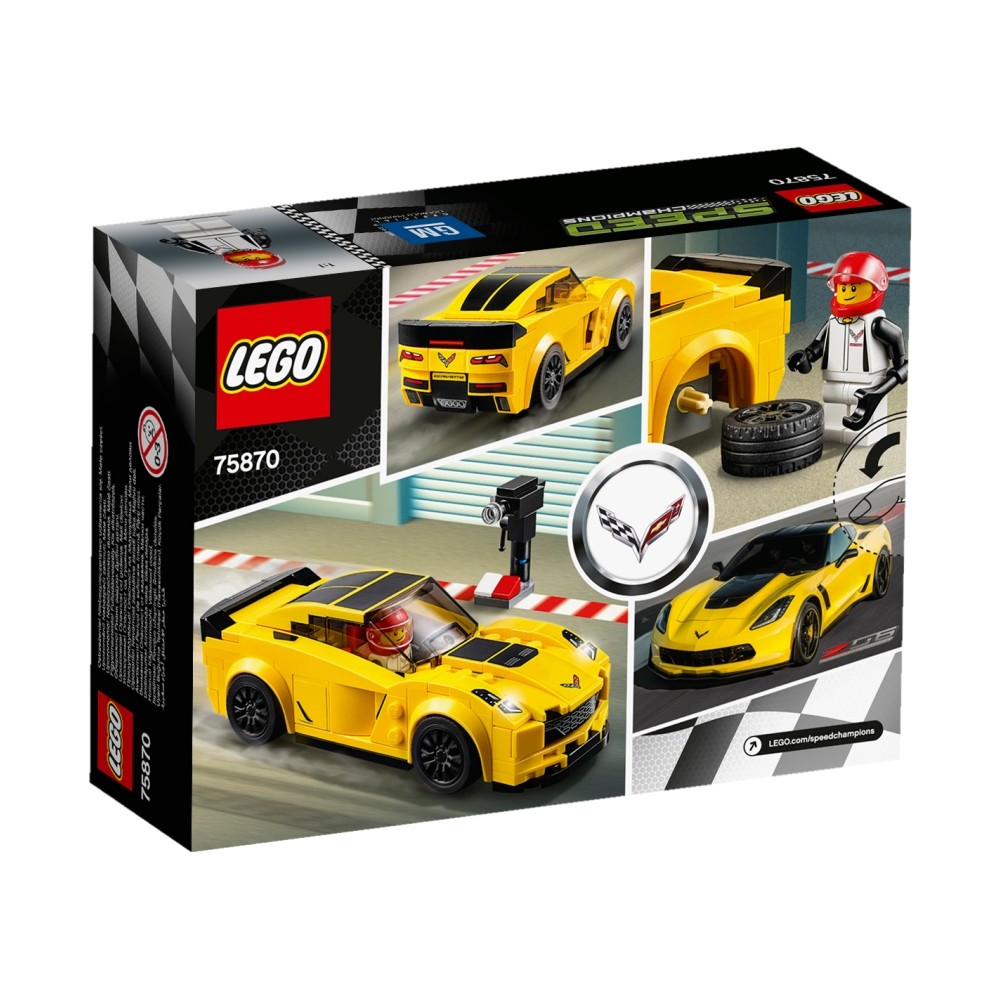 LEGO® Speed Champions 75870 Chevrolet Corvette Z06