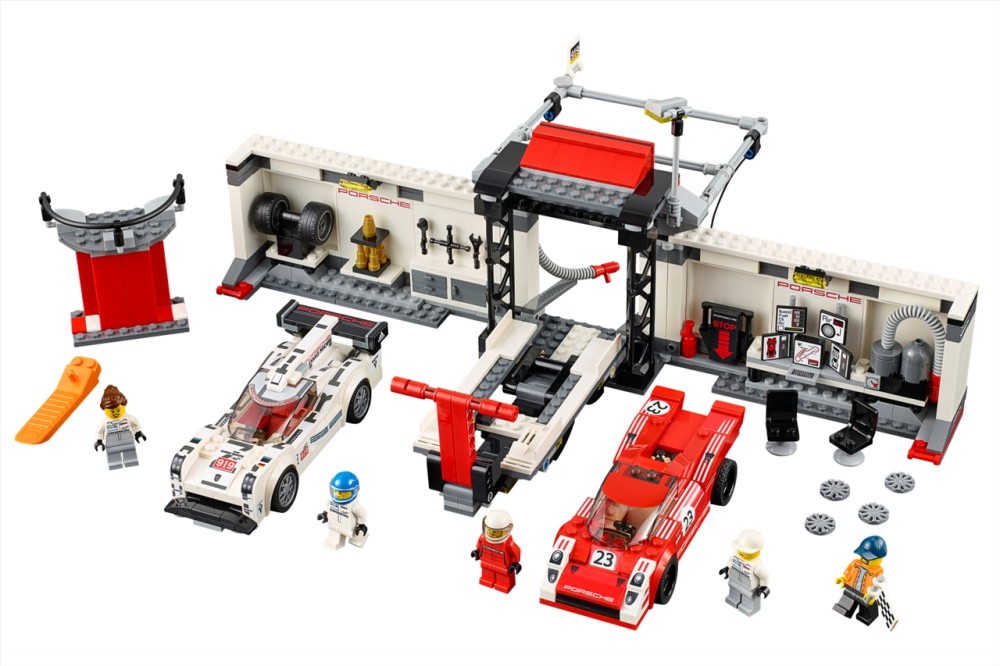LEGO® Speed Champions 75876 Porsche 919 Hybrid és 917K bokszutca