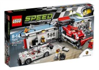 LEGO® Speed Champions 75876 Porsche 919 Hybrid és 917K bokszutca