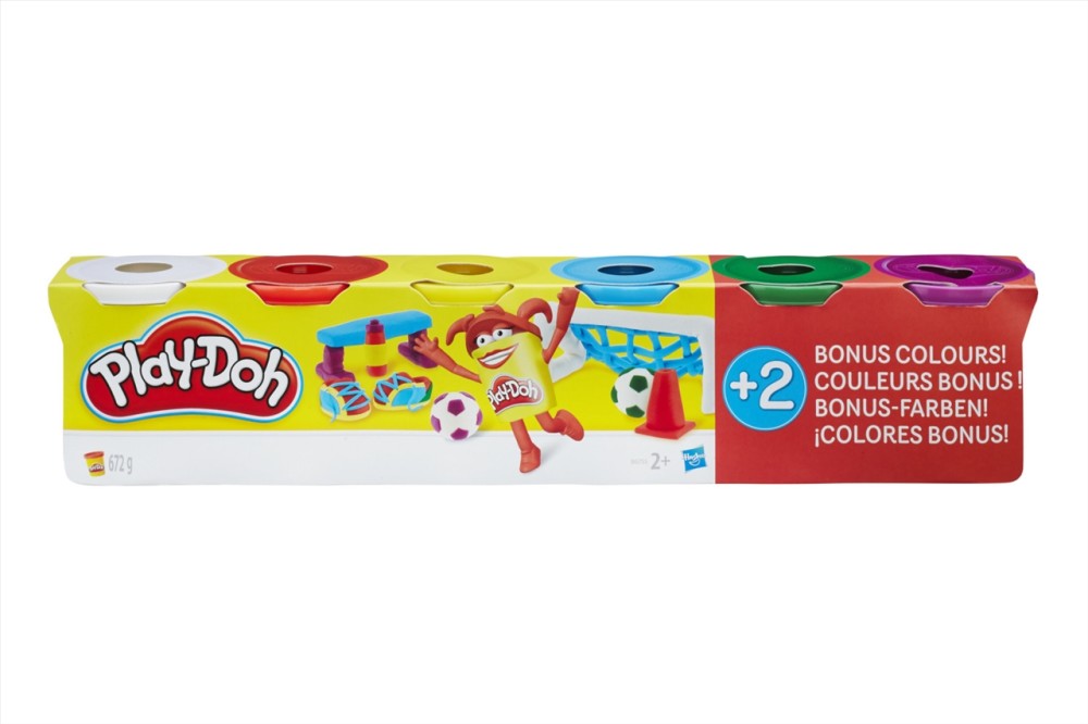 Play-Doh 4+2 Primary Colors