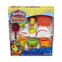 Play-Doh Town mini jármű gyurma készlet - pizzafutár