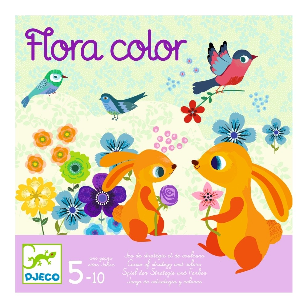 Djeco Flora color társasjáték