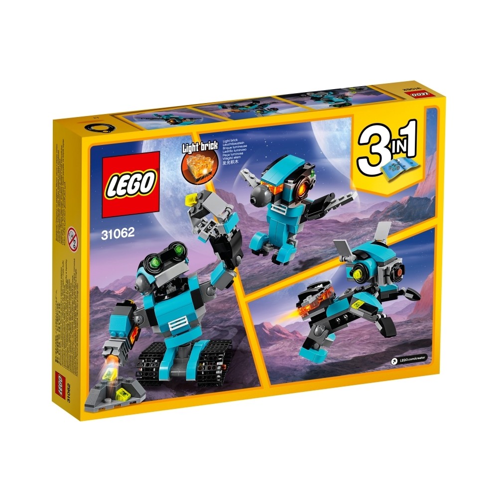 LEGO® Creator 31062 Robot felfedező