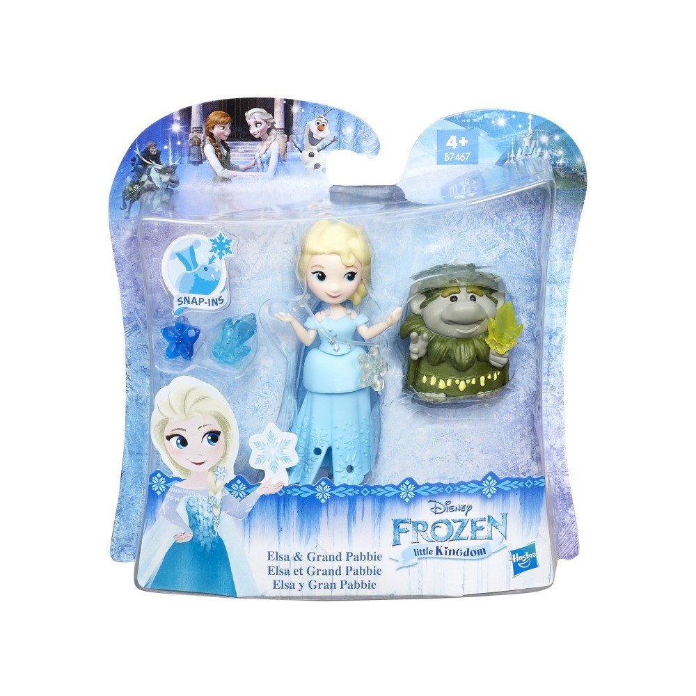 Disney Frozen Small Doll - Elsa & Grand Pabbie