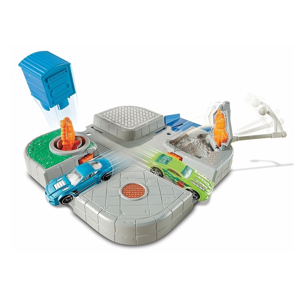 Hot Wheels Track Set - Cyborg Crossing