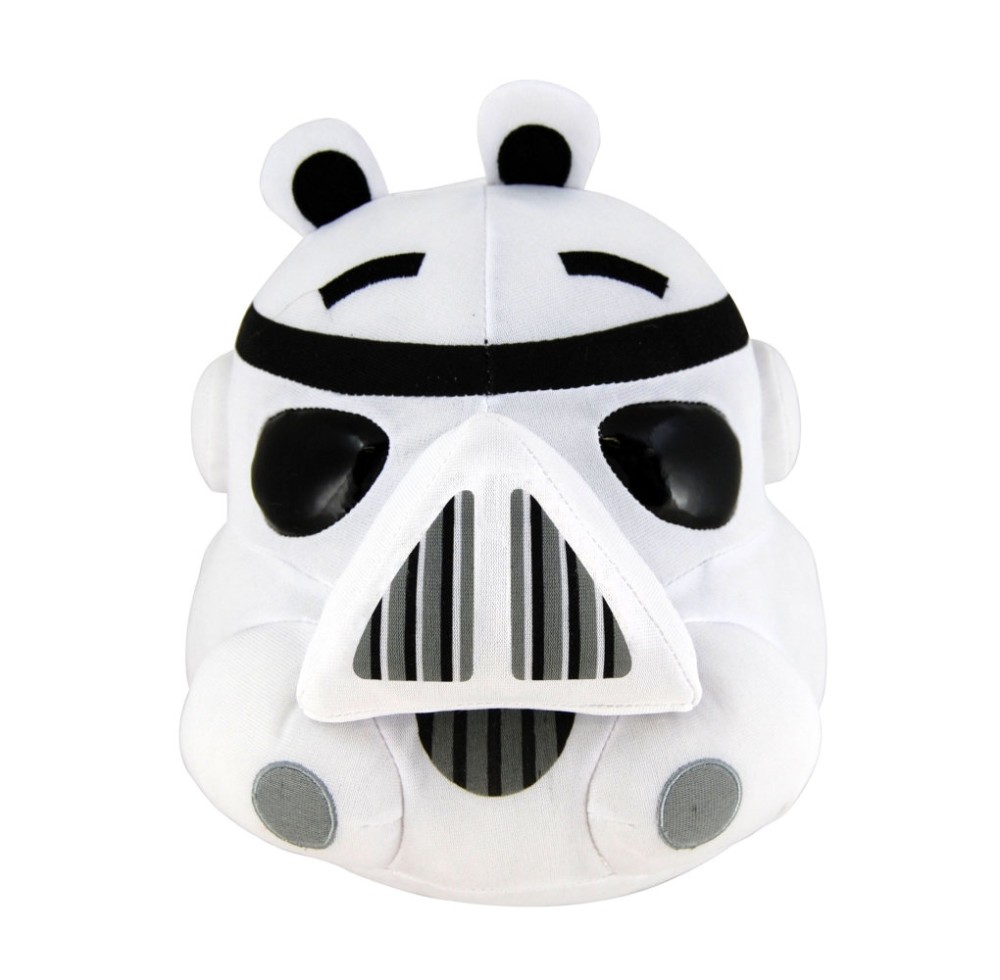Angry Birds Star Wars Plush, 20 cm - Stormtrooper