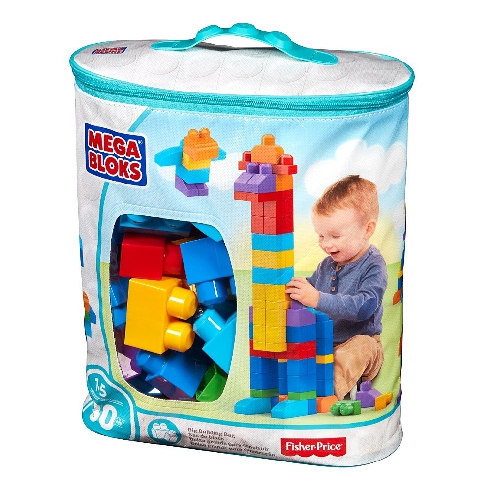 Mega Bloks Óriás építőcsomag 80 db - kék
