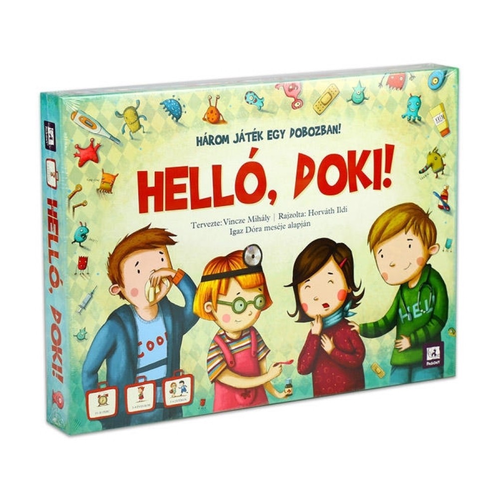 Helló, doki! társasjáték