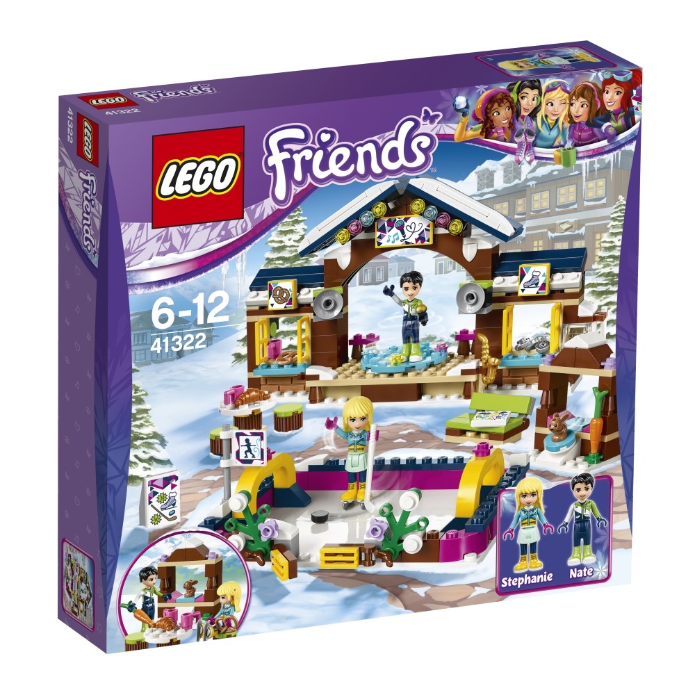 LEGO® Friends 41322 Jégpálya a havas üdülőhelyen