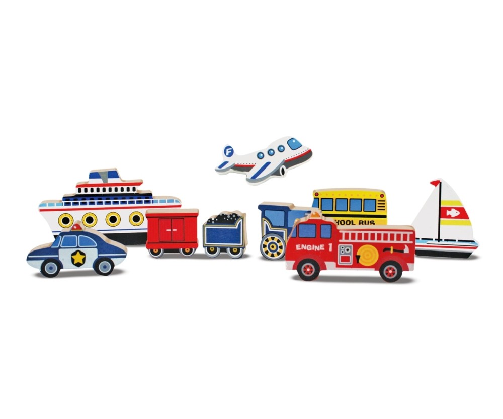 Melissa & Doug Vehicles Chunky Puzzle