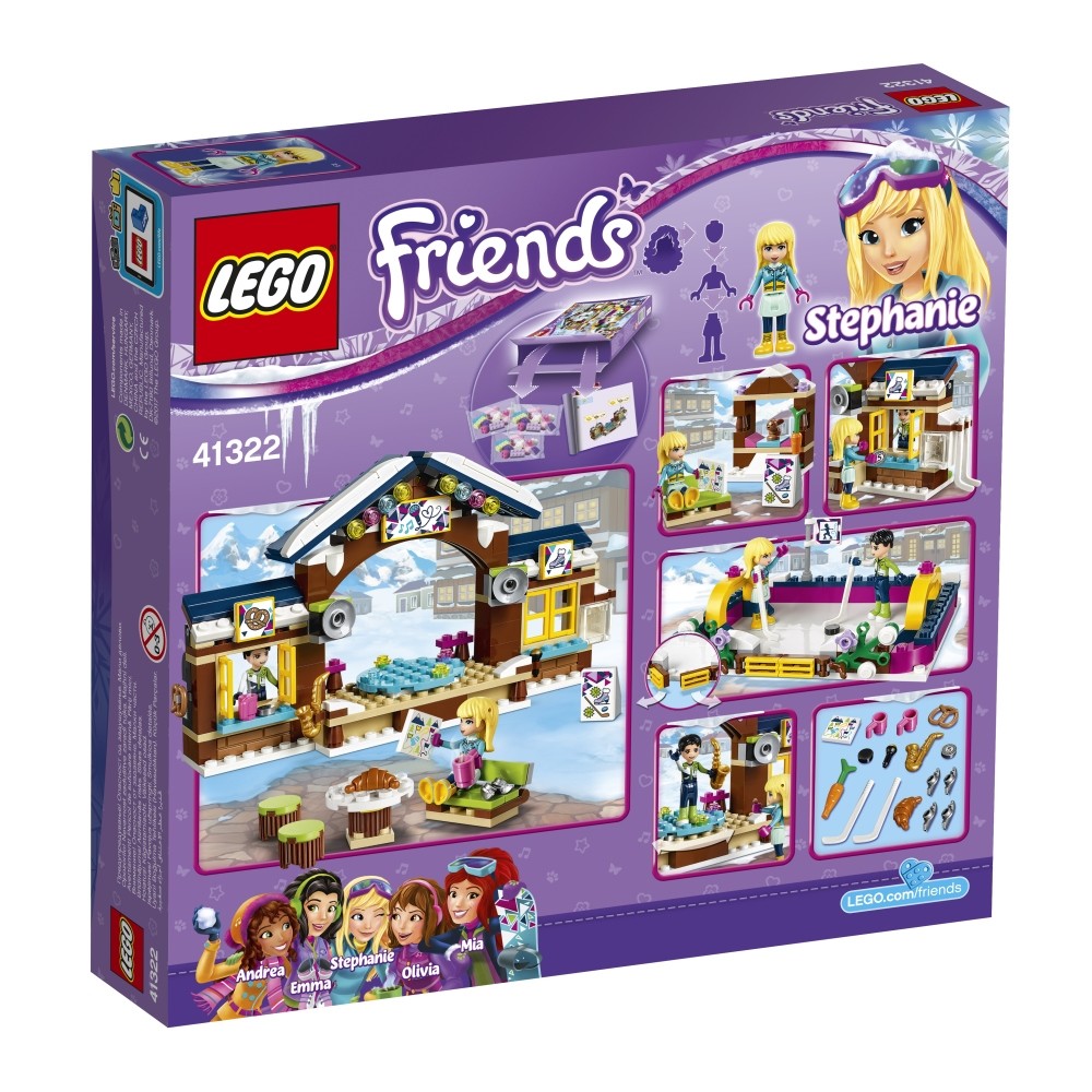LEGO® Friends 41322 Jégpálya a havas üdülőhelyen
