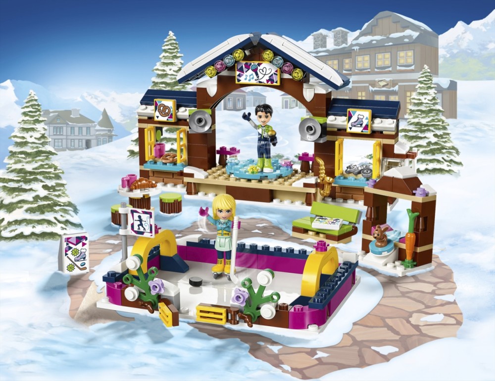 LEGO® Friends 41322 Jégpálya a havas üdülőhelyen