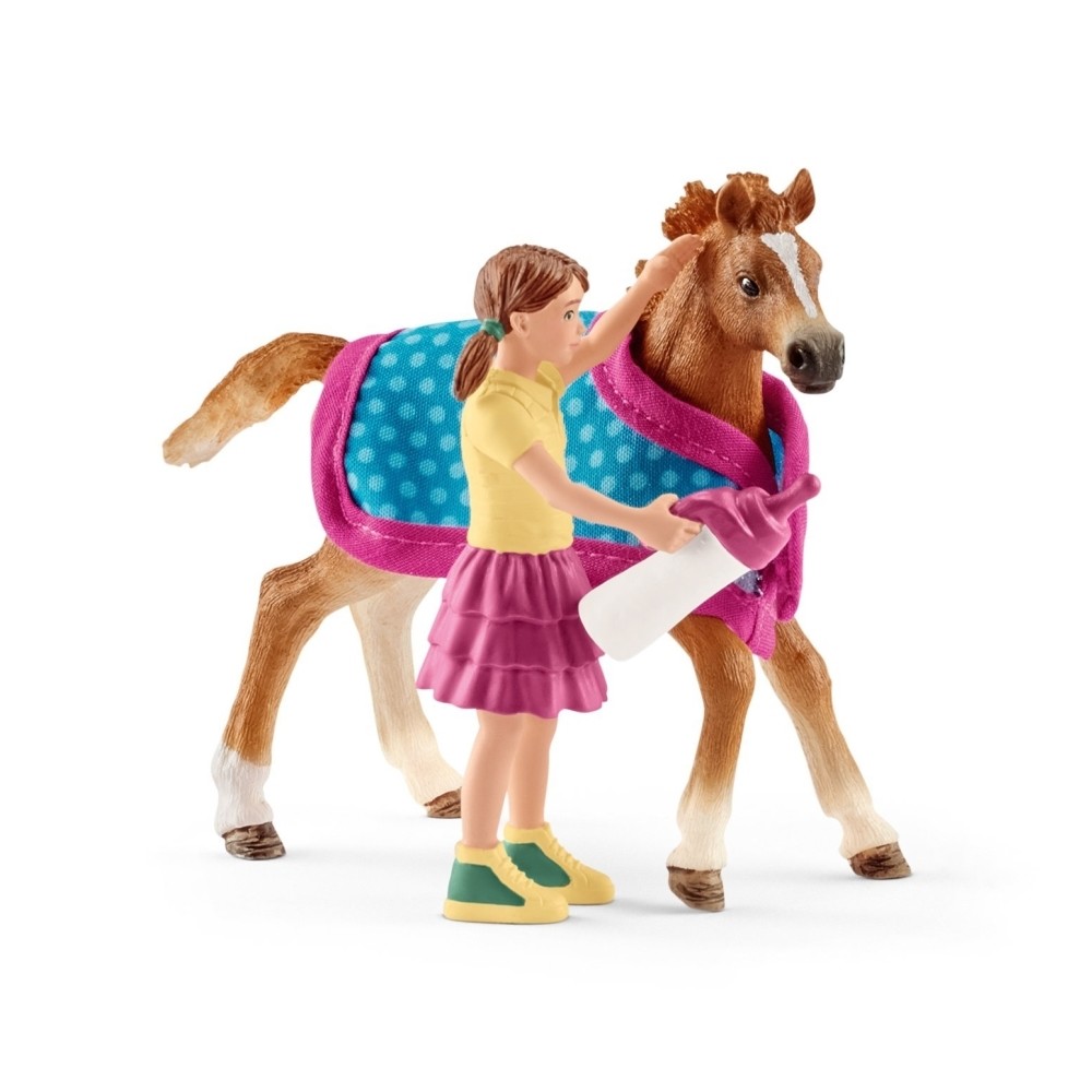 Schleich 42361 Foal with blanket