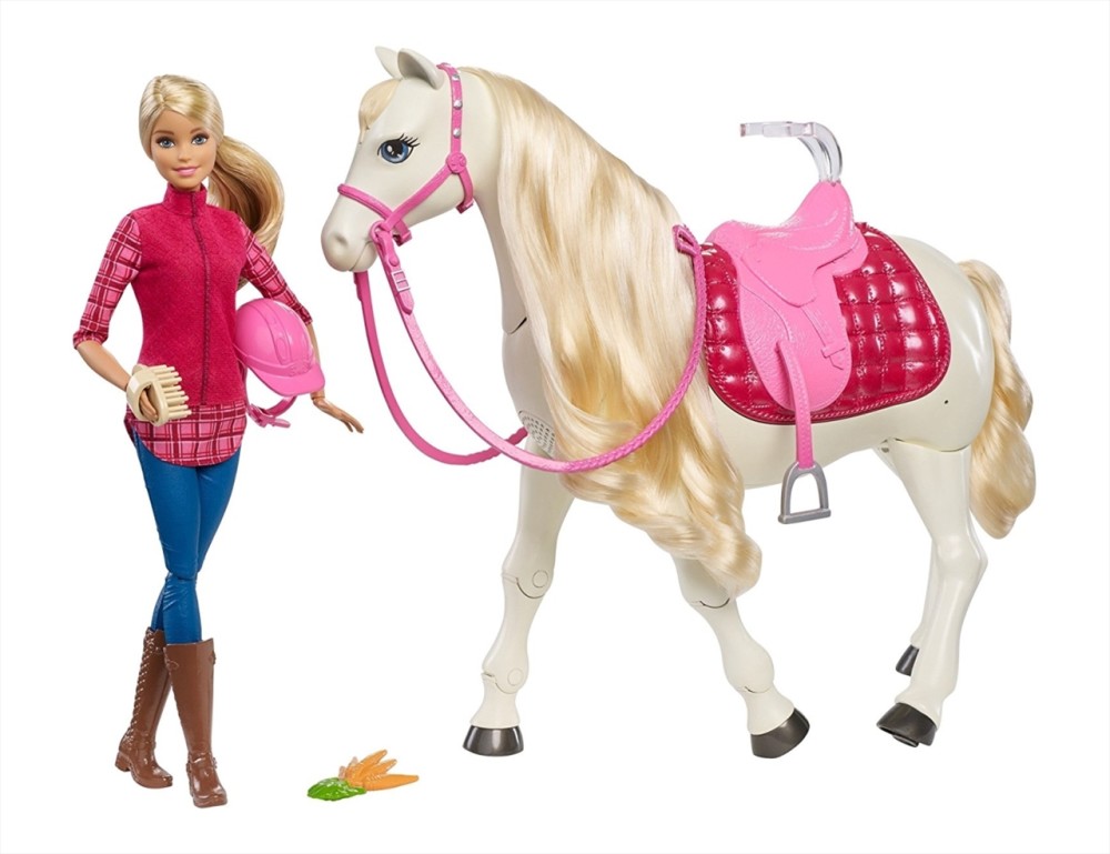 Barbie Dream Horse - Intelligens lovacska babával