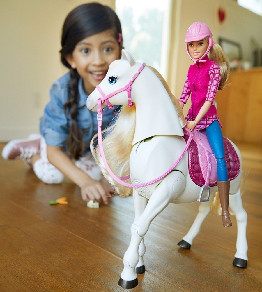 Barbie Dream Horse - Intelligens lovacska babával