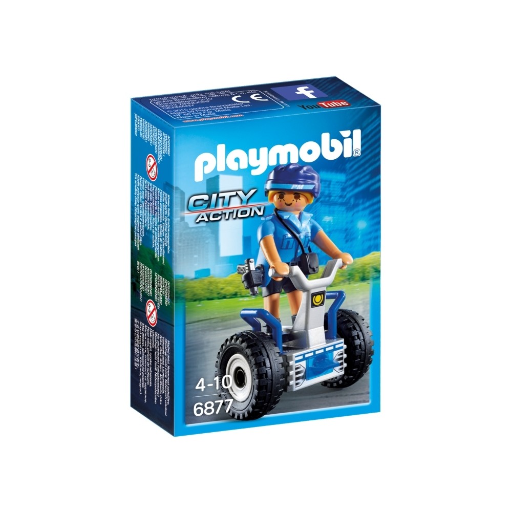 PLAYMOBIL® 6877 Policewoman with Balance Racer