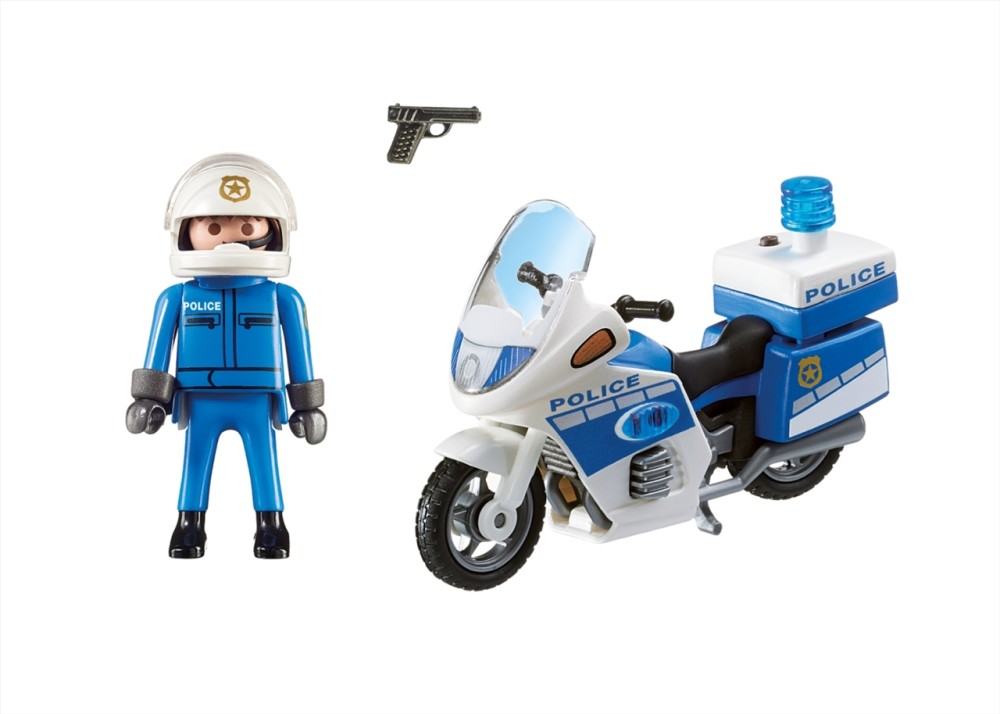 PLAYMOBIL® 6923 Rendőrmotoros