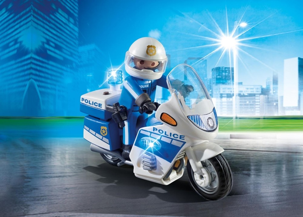PLAYMOBIL® 6923 Rendőrmotoros