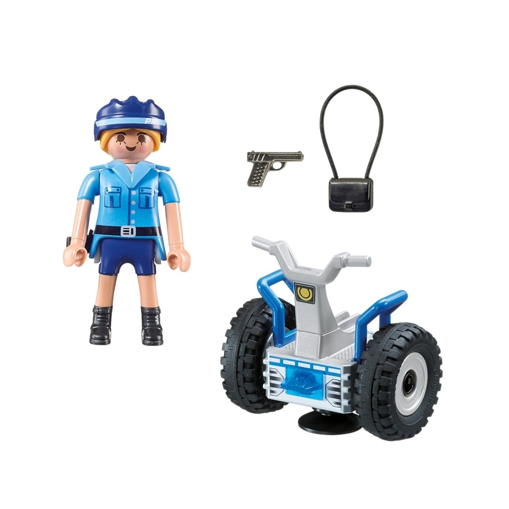 PLAYMOBIL® 6877 Policewoman with Balance Racer