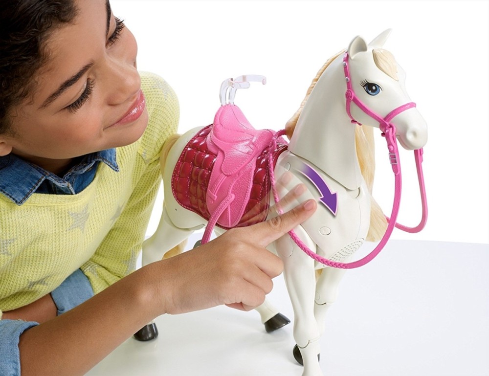 Barbie Dream Horse - Intelligens lovacska babával