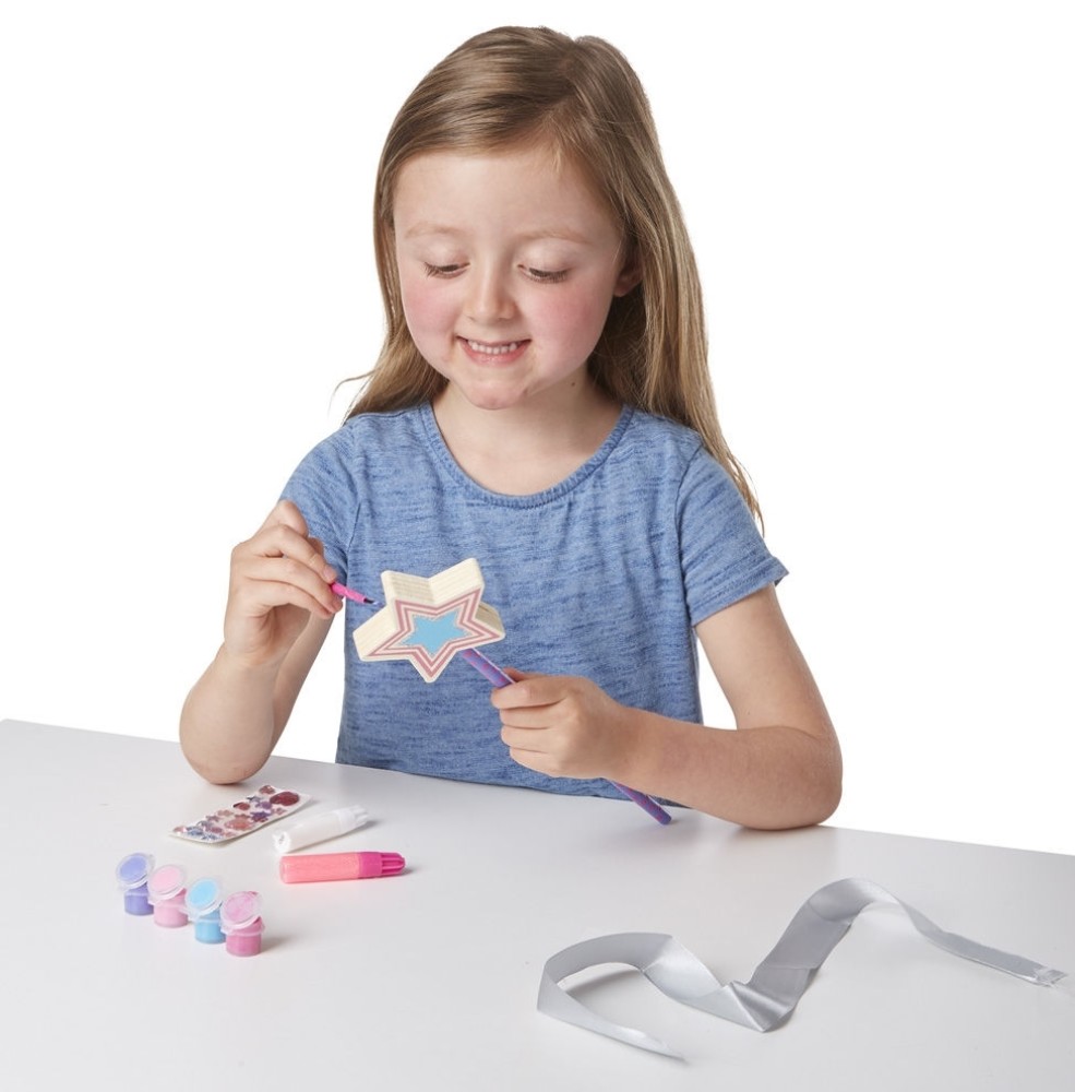 Melissa & Doug Kreatív játék, Fa tündérpálca készítő