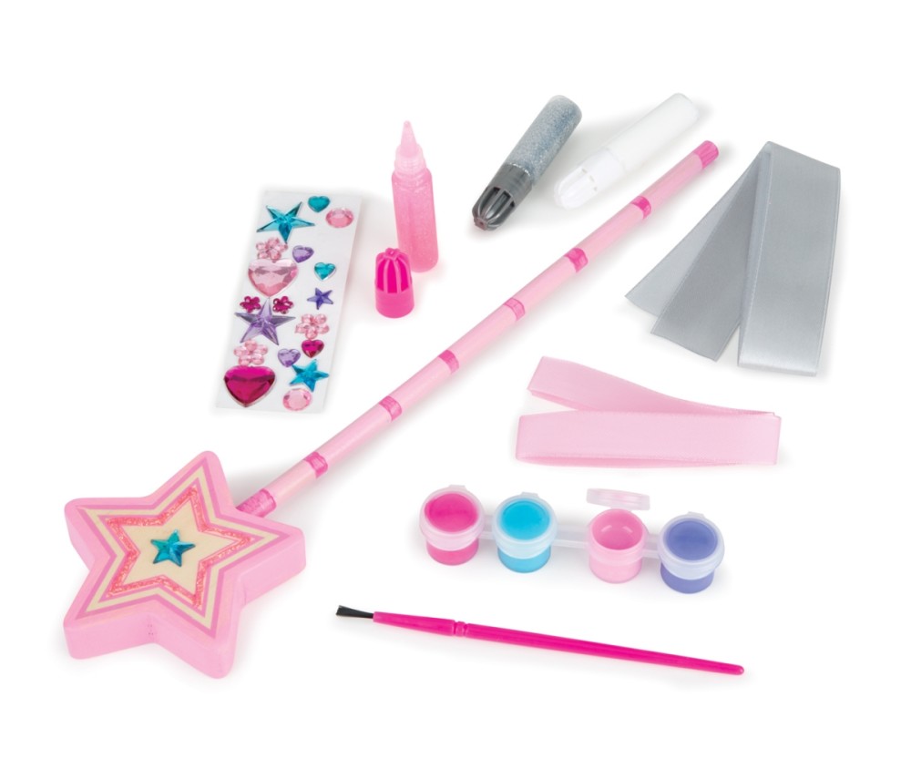 Melissa & Doug Kreatív játék, Fa tündérpálca készítő