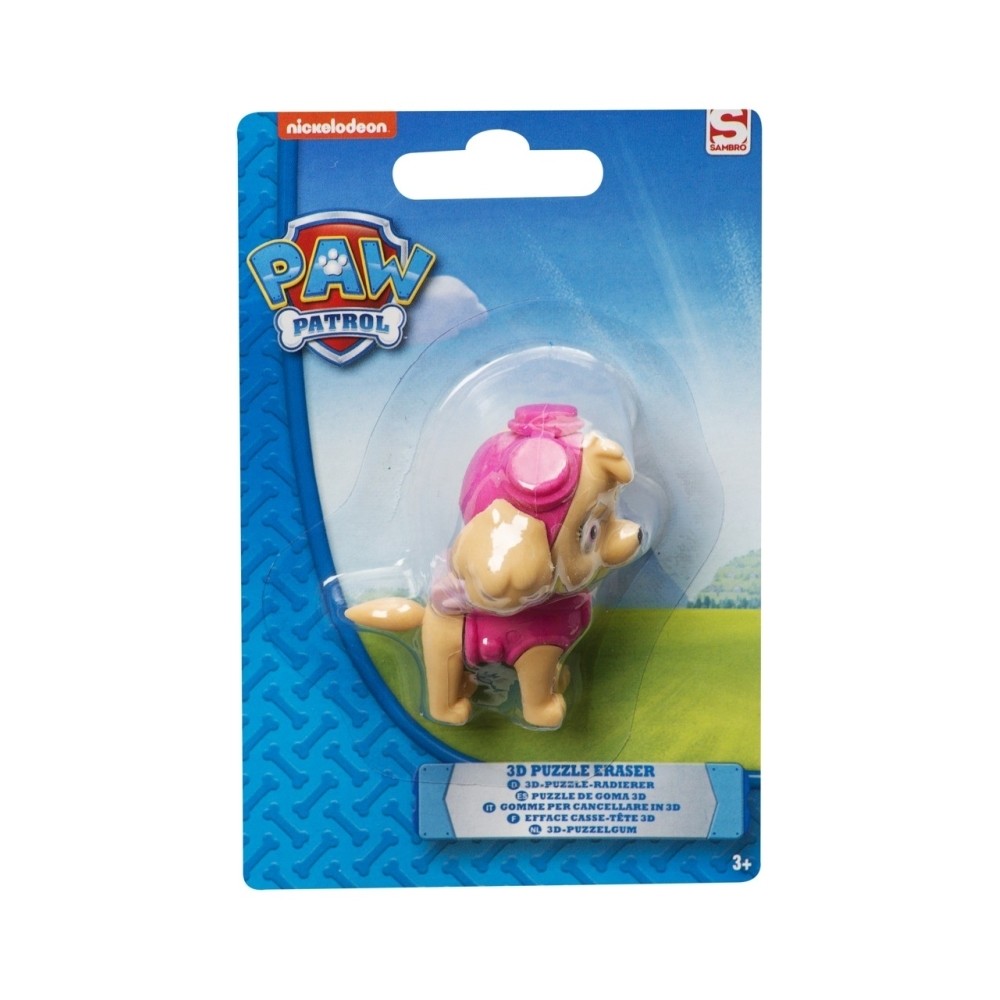 Sambro Paw Patrol Puzzle Eraser - Skye