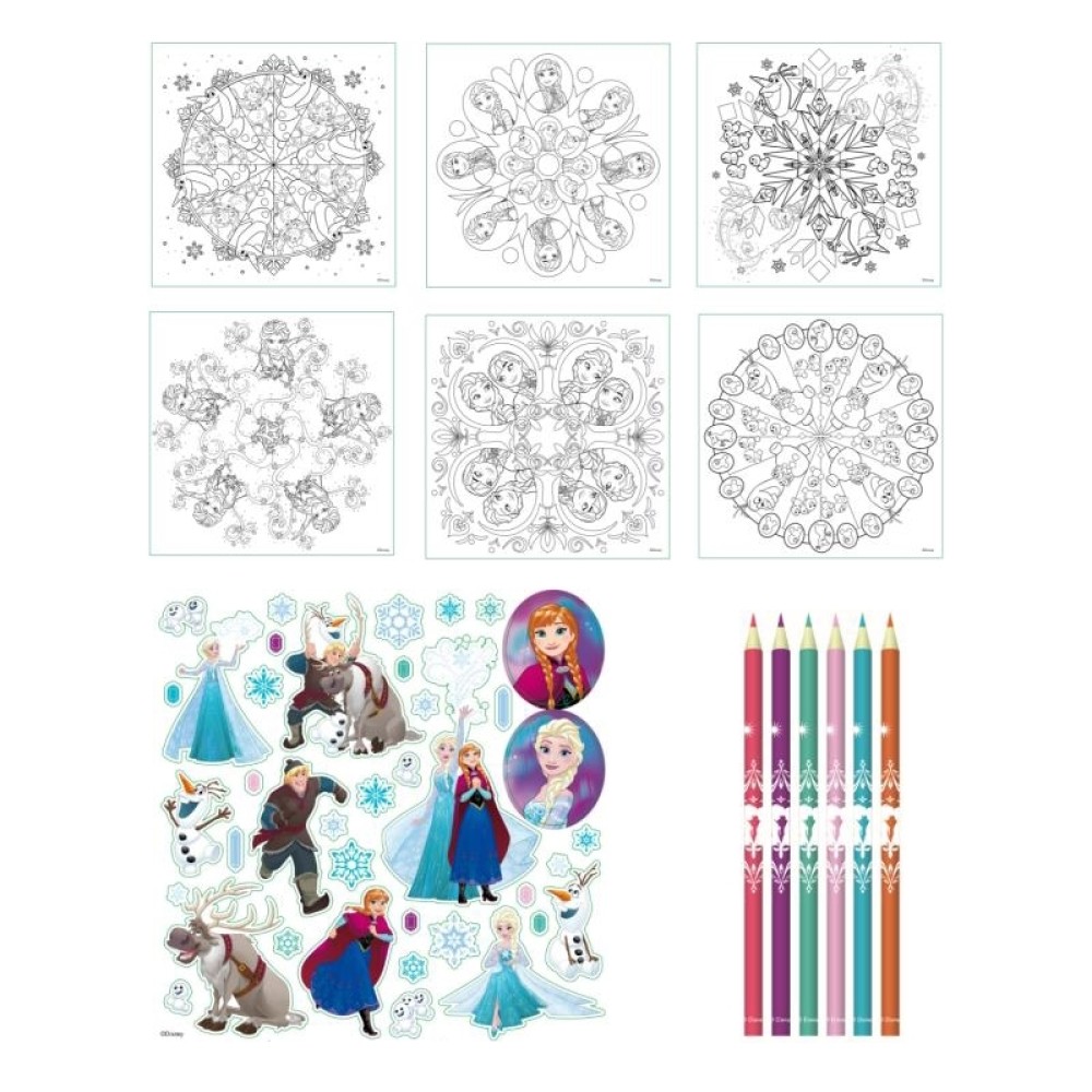 Canenco Frozen Mandala Colouring