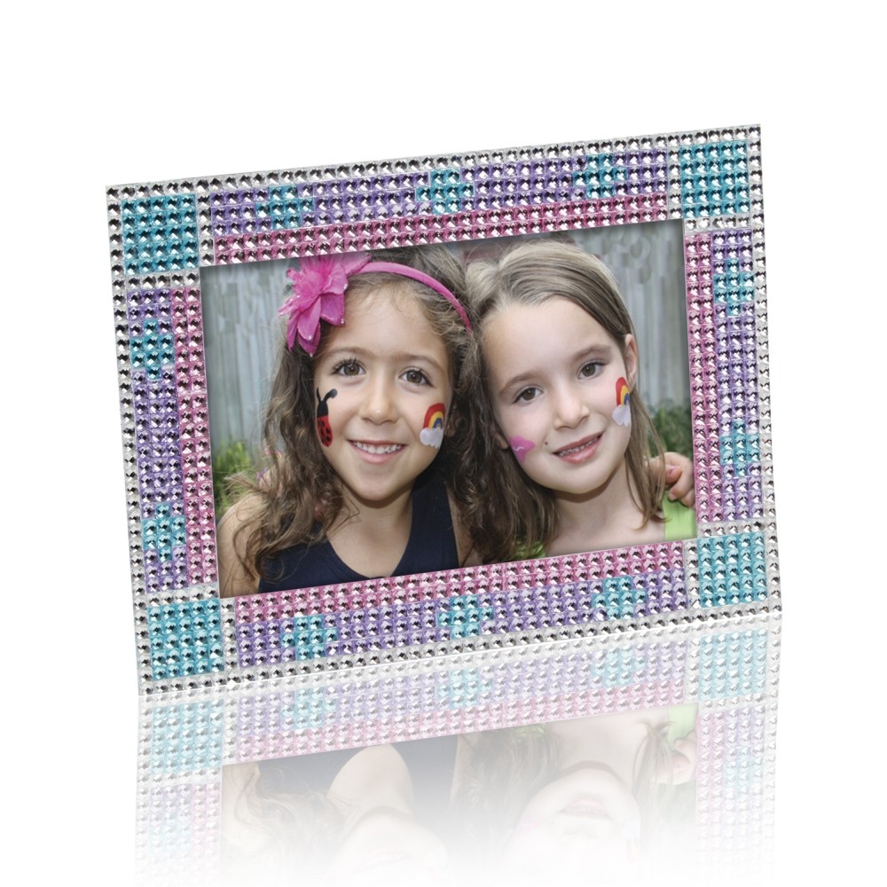 Melissa & Doug Craft Kits Press-On Rhinestones Picture Frame
