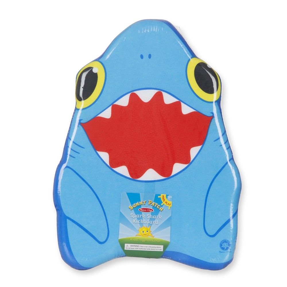 Melissa & Doug Pool Toys Spark Shark Kickboard Pool Toy