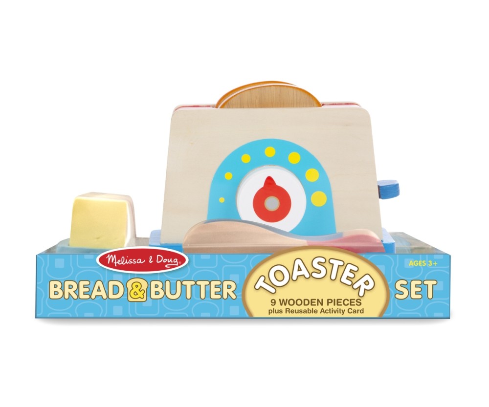 Melissa & Doug Appliances Bread & Butter Toast Set