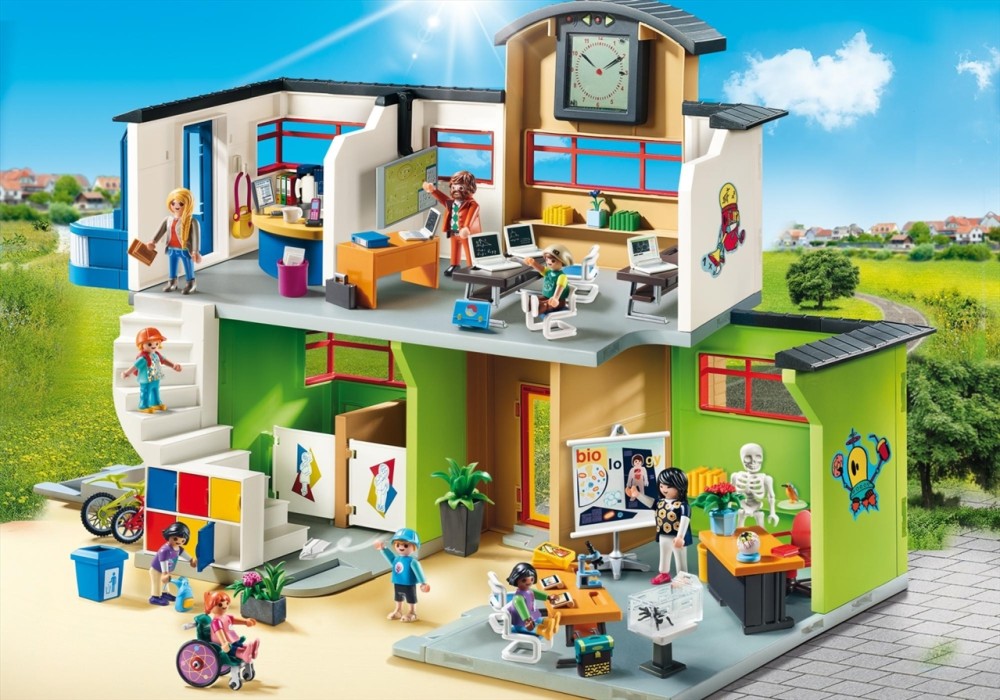 PLAYMOBIL® 9453 Large School with Furnishings