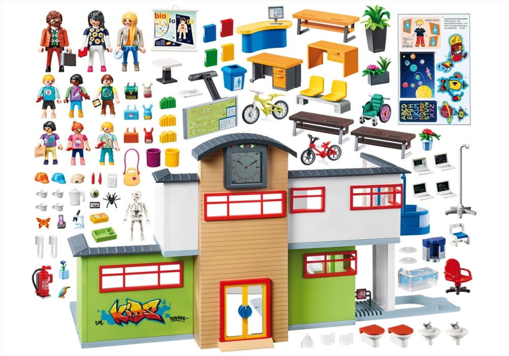 PLAYMOBIL® 9453 Large School with Furnishings