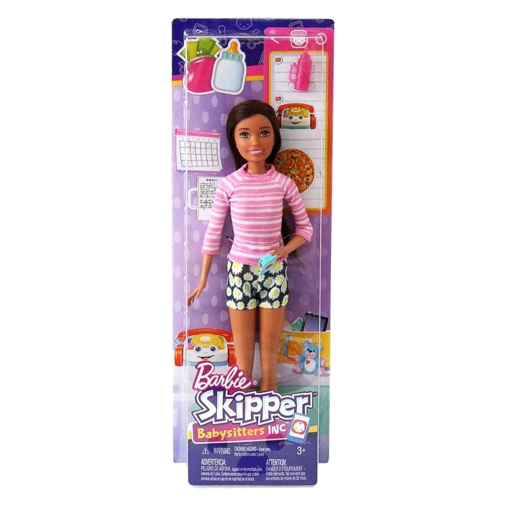 Barbie Skipper Babysitters Inc. Doll - Pizza Set