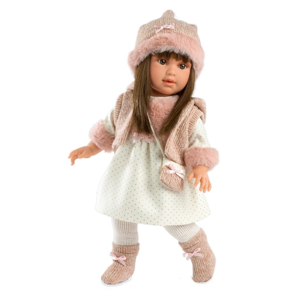 Llorens Martina doll with small bag 40 cm