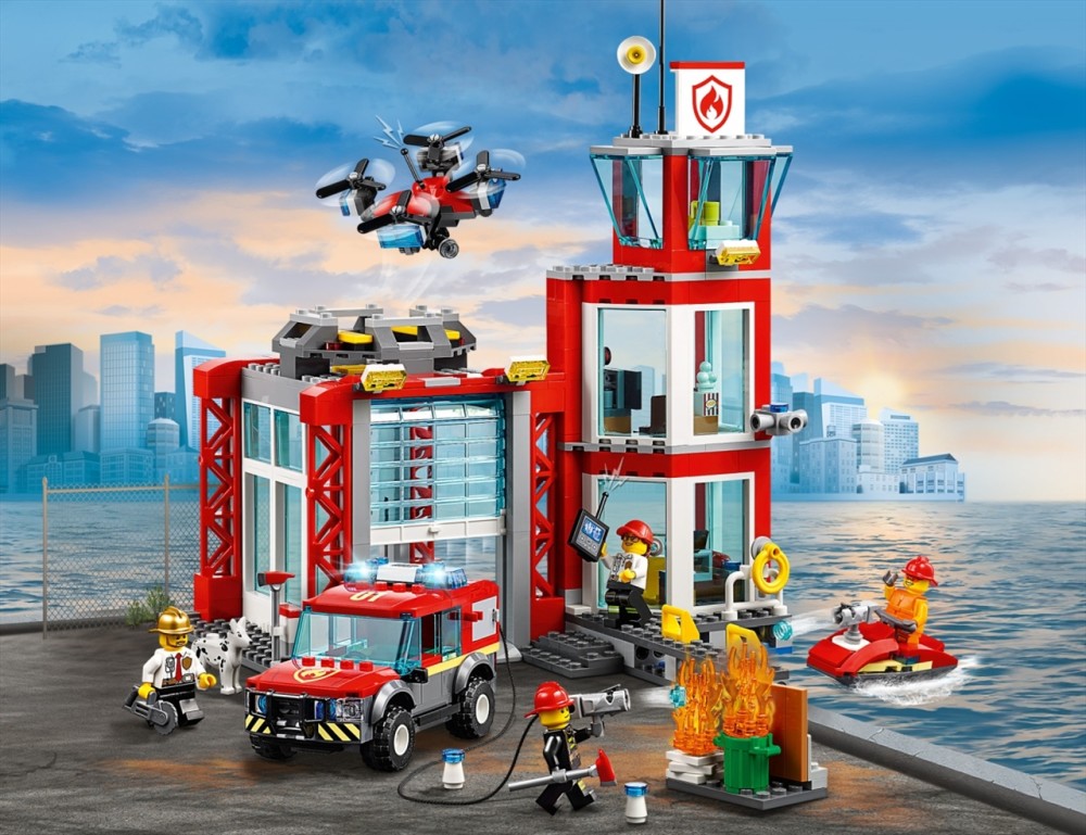 LEGO® City 60215 Tűzoltóállomás