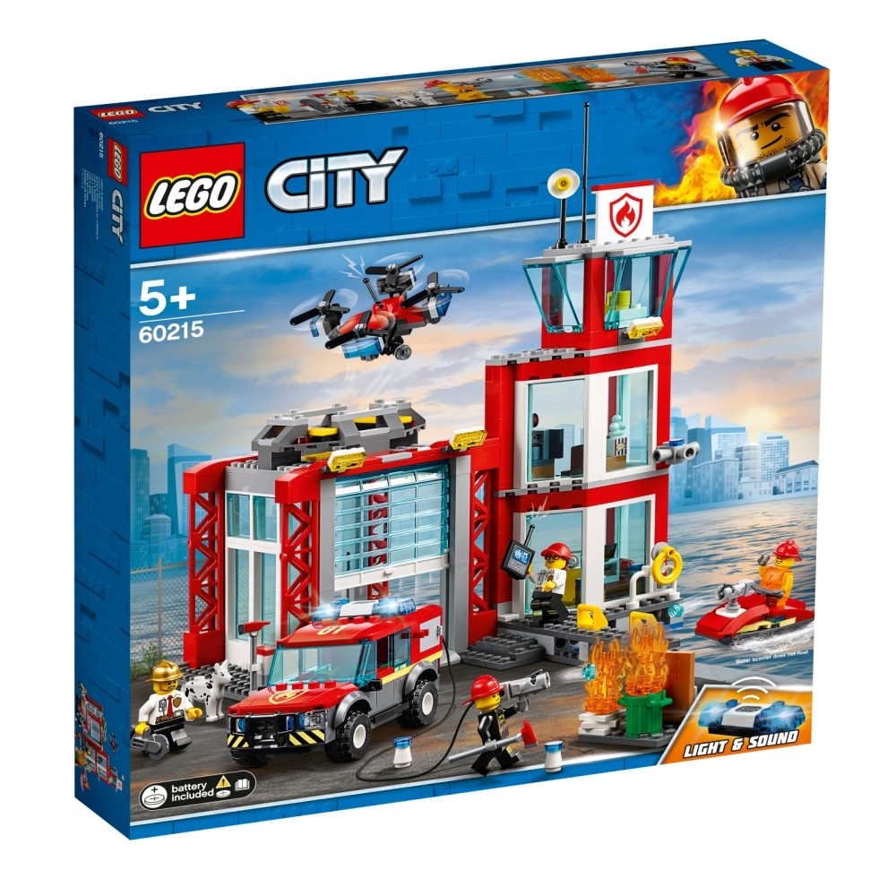 LEGO® City 60215 Tűzoltóállomás