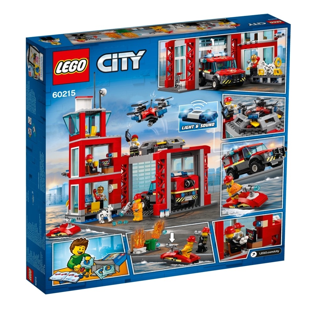 LEGO® City 60215 Tűzoltóállomás