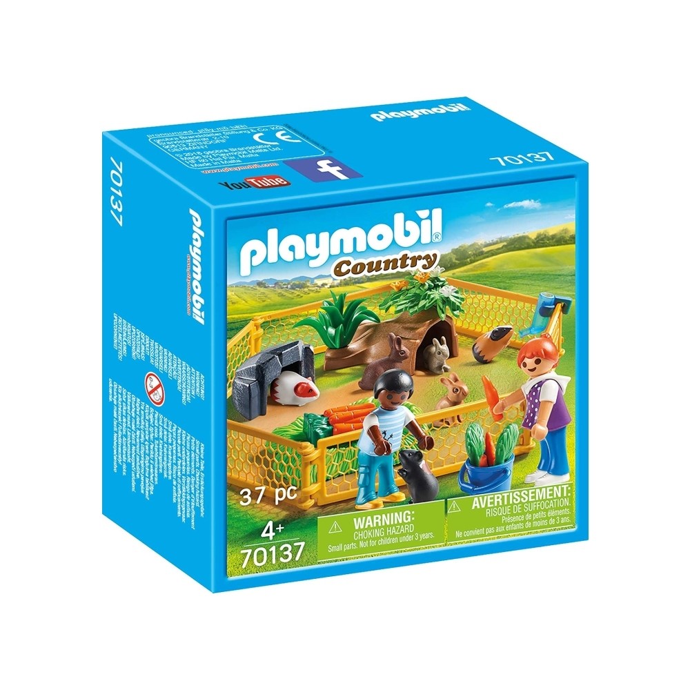 PLAYMOBIL® 70137 Outdoor Enclosure for Small Animals