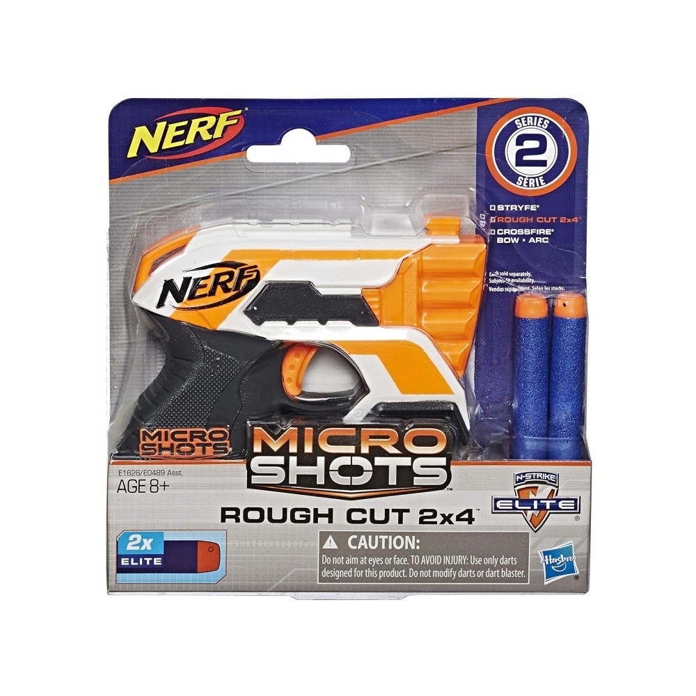 Nerf MicroShots N-Strike Elite Rough Cut 2x4 szivacslövő