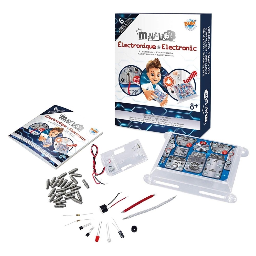 Buki Mini Lab Elektronika, riasztó építés