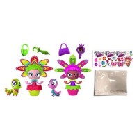 Bloomy Belles Flower Pot Dolls Gift Pack