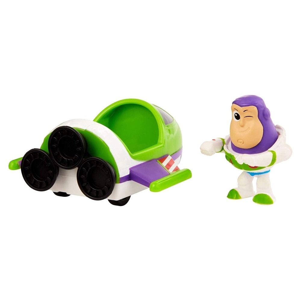 Toy Story 4 Minis Vehicle and Figure - Buzz Lightyear & Spaceship