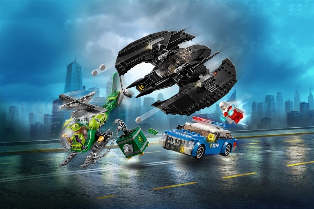 LEGO® Super Heroes 76120 Batman Batwing and The Riddler Heist
