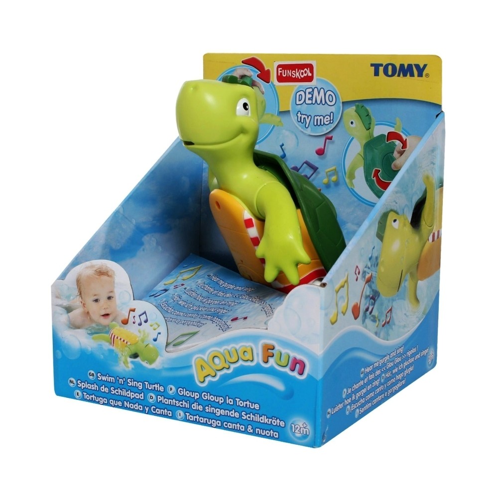 Tomy Éneklő, úszó teknős