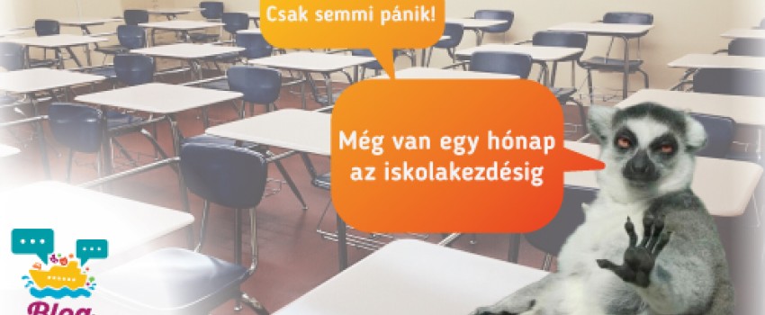 Csak semmi pánik! Még van egy hónap az iskolakezdésig. 4 nyári játék, mely segít észrevétlenül visszarázódni a tanévi feladatokba